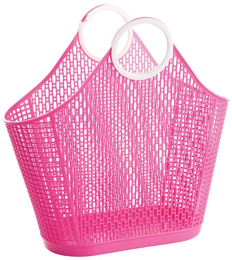 Shopper Fiesta pink, Designer Sun Jellies Design, 46x46x23 cm
