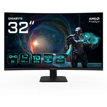 Gigabyte GS32QCA 80cm (31,5") QHD VA Gaming Monitor Curved 16:9 HDMI/DP 180Hz 1ms