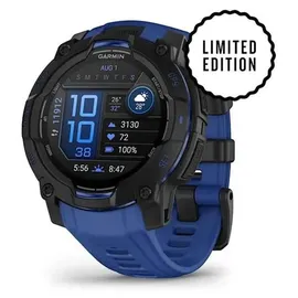 Garmin Instinct 3 AMOLED 45 mm Schwarz / Bolt Blue