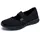 SKECHERS Damen technisiert gestrickt, (Seager-Power Hitter-Engineered Knit Mary Jane), schwarz/schwarz, 35 EU
