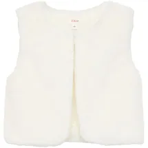 s.Oliver Webpelzweste mit leichtem Jersey-Futter - 80