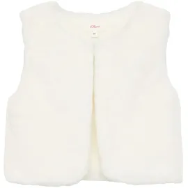 s.Oliver Webpelzweste mit leichtem Jersey-Futter - 80