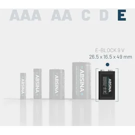 Absina 300 9V 270 mAh 1 St.