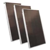 Flachkollektor Thermische Solaranlage Solarthermie mit 3 Kollektoren SX2,0AL