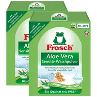 Frosch Aloe Vera Sensitiv-Waschpulver 1,35 kg (2er Pack)