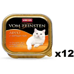 Animonda Cat Vom Feinsten Adult Geflügel und Kalb 12x100g