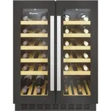 Candy Ccvb60d/1 Keller Vino 10 Regale 38 Flaschen Schwarz Classe D