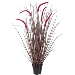 Kunstpflanze Pennisetum - lila
