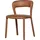 Woood Esszimmerstuhl Noble Kunstleder braun 2er Set