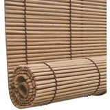 vidaXL Bambusrollos 2 Stk. Braun 120x220 cm