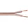 goobay Lautsprecherkabel 2x 2,5mm² 50m transperant (52082)