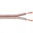 goobay Lautsprecherkabel 2x 2,5mm² 50m transperant (52082)