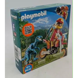 Playmobil The Explorers Motocross-Bike mit Raptor 9431