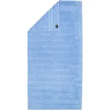 CAWÖ Noblesse Uni 1001 Duschtuch 80 x 160 cm mittelblau