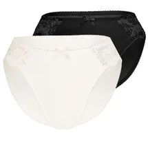SASSA Classic Lace Slip 2 St. Schwarz 40