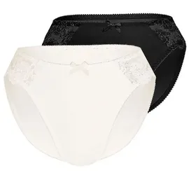 SASSA Classic Lace Slip 2 St. Schwarz 40