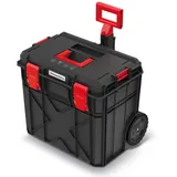 Kistenberg x Block, Pro, Werkzeugtrolley Werkzeugkoffer Werkzeugkasten Werkstatt (inklusive Ablagen, Werkzeughalter und Trennstege, Metallscharniere, X-Block 546 x 380mm x 510mm