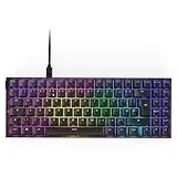 NZXT Function 2 MiniTKL - 2024 Optische Tenkeyless Gamingtastatur | RGB beleuchtet | 8K-Abfragerate | Lineare Opt. Switches | Einstellbare Auslösung | Hot-Swap | Gaming Keyboard | Schwarz UK (QWERTY)