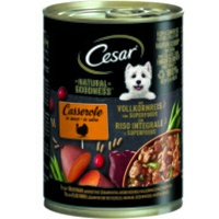 Cesar Natural Goodness Truthahn und Vollkornreis g)