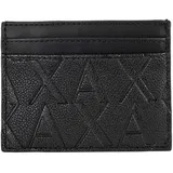 Armani Exchange Liam Kartenetui unisex Geldbörse schwarz