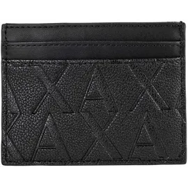 Armani Exchange Liam Kartenetui unisex Geldbörse schwarz
