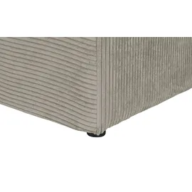 Smart Big Sofa im modernem Cord Lianea ¦ beige ¦ Maße (cm): B: 260 H: 86 T: 133.0