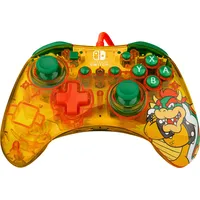 PDP Bowser Controller Rock Candy Orange Nintendo Switch