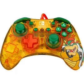 PDP Bowser Controller Rock Candy Orange Nintendo Switch