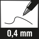 Pilot Pen PILOT FRIXION Metall-Mine Gelschreibermine schwarz