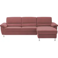 CALIZZA INTERIORS Ecksofa Onyx Stoff MultiColor Paprika