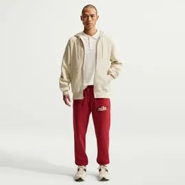 Nike Hoodie Khaki/Weiß XL