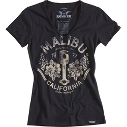 Rokker Malibu Women ́s T-Shirt, wit, XS Voorvrouw