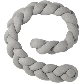 nordic coast company Nestchenschlange geflochten 200 cm, grau