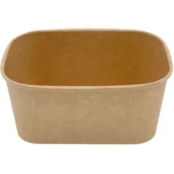 300x ECOTAKE Salatschalen Takeaway 1000ml| FSC® Kraftpapier/PE