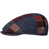 Lierys Flat Cap (1-St) Flatcap mit Schirm, Made in Italy blau 61 cm