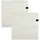 Schöner Wohnen Servietten Check - 2er Set 40x40 Cm, Grau