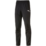 Puma Herren, LIGA Training Pant Core Hose, Black-White, M