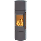 H&M Kaminofen EVO 2.1 XL Naturstein Titan Schwedenofen rund groß 7kw Heizofen