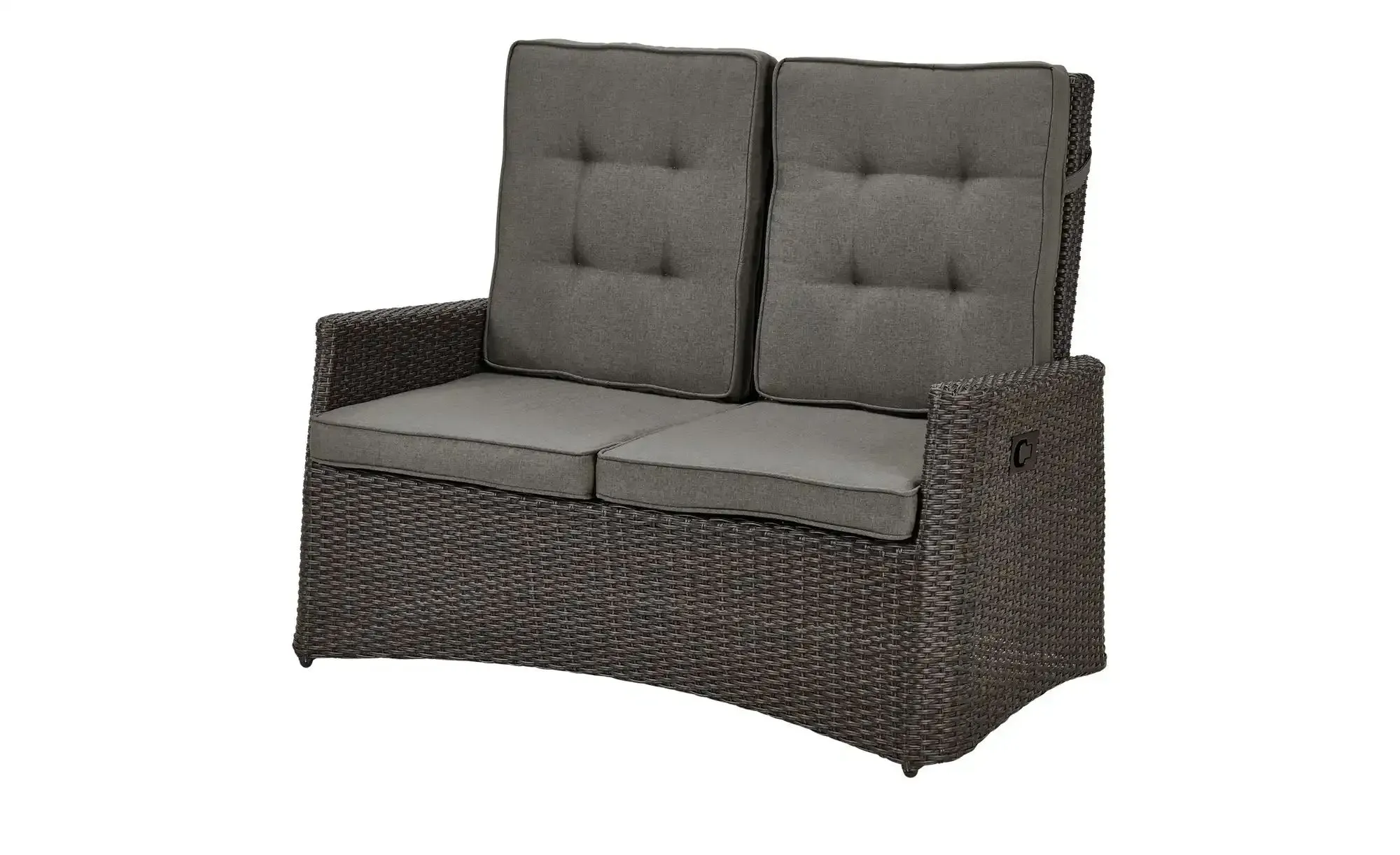 a casa mia Kleines Lounge-Sofa  Padua ¦ grau ¦ Maße (cm): B: 145 H: 106 T: 81.0