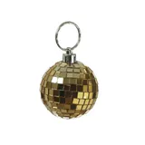 MARELIDA Weihnachtsbaumschmuck Discokugel Spiegelkugel Baumkugel D: 5cm gold