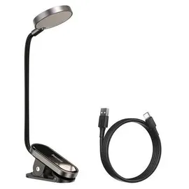 Baseus LED-Lampe mit Clip Grau