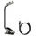 Baseus LED-Lampe mit Clip Grau