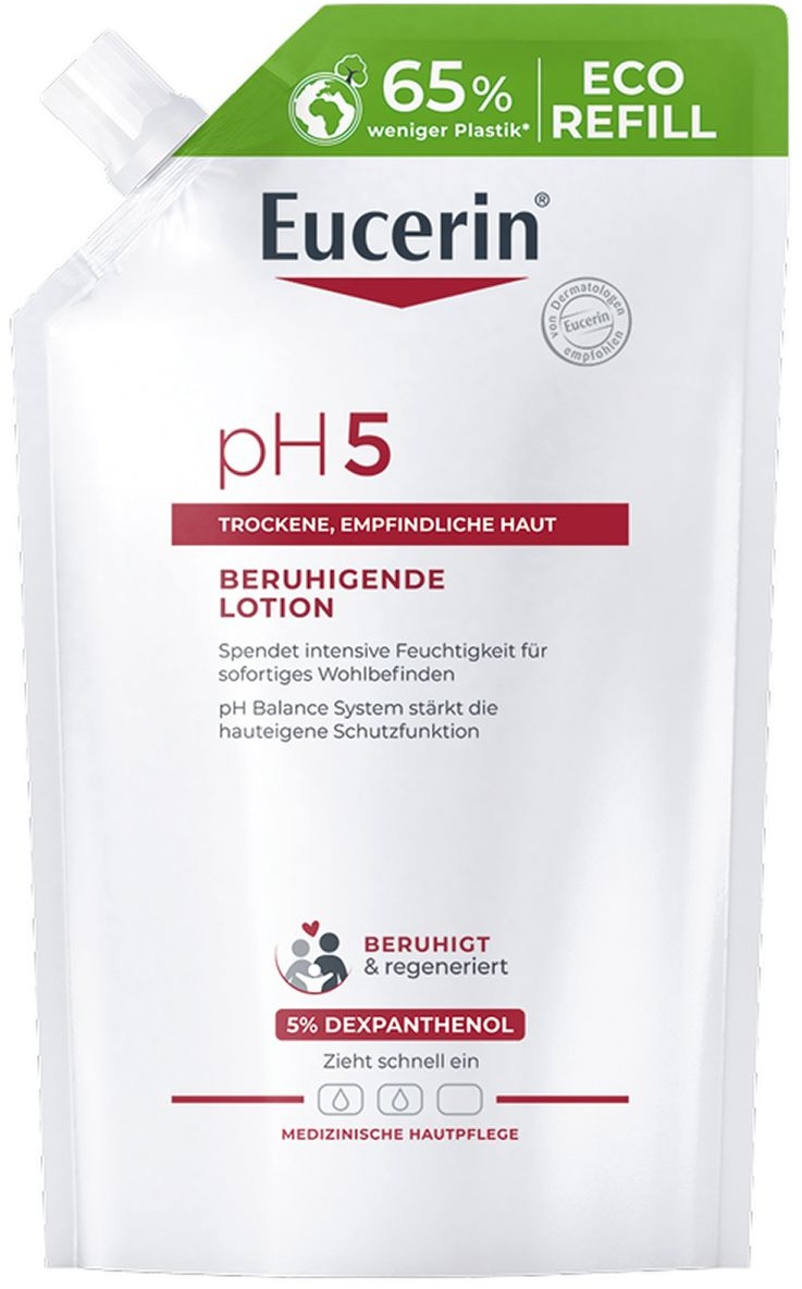 Eucerin® pH5 Lotion – beruhigt strapazierte, empfindliche und trockene Haut & macht die widerstandsfähiger 400 ml Unisex 400 ml Lotion