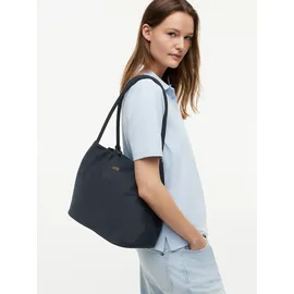 Tommy Hilfiger Marina Hobo/Tote Schultertasche Leder/Nylon Black
