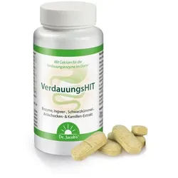 Dr.Jacob's VerdauungsHIT Enzyme Ingwer Schwarzkümmel Kamille 90 St