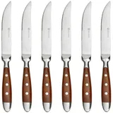 Gräwe Steakmesser 6 Stück Serie Nürnberg braun