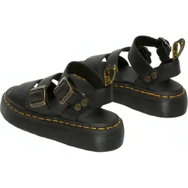 Dr. Martens Gryphon Quad Sandalen Black Pisa 38
