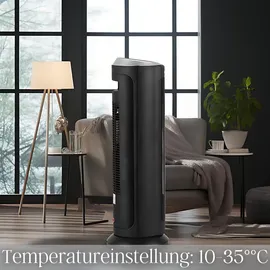 Echos Keramik Heizlüfter mit Fernbedienung Timer Oszillierend 2000W