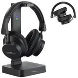 Auviso auvisio Digitaler Funkkopfhörer & Hörverstärker, 98 db TV-Modus, Ton-Balance