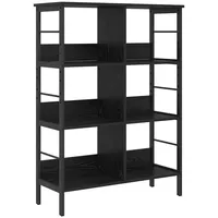 VidaXL Bücherregal 82 x 32 x 112 cm Schwarz